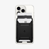 Spigen MagFit iPhone için MagSafe Özellikli 3 Kartlı Manyetik Cüzdan Rugged Armor 2 Black Outlet