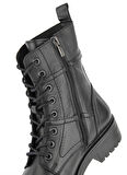 Hush Puppies Deri Siyah Kadın Bot 725009-001