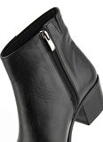Hush Puppies Deri Siyah Kadın Topuklu Bot 725011-001