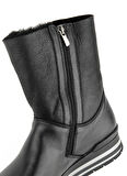 Hush Puppies Deri Siyah Kadın Bot 725014-001