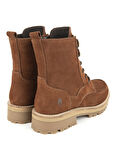 Hush Puppies Nubuk Taba Kadın Bot 725030-773