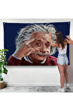 Albert Einstein Duvar Örtüsü-7252