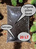 Torf 20 lt perlit ve organik gübre karışımlı iç ve dış mekan bitki fide fidan ve cicek yetiştirme toprağı