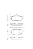 0986461131 Arka Balata Cıvıc 1.6i 1.6 Vtı 94/00 Honda Jazz 08 Accord Iıı 85-89 0986tb2121