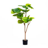 Reyo Ficus Umbellata Yapay Ağaç Gerçek Dokulu Yeşil 120 cm