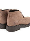 Hush Puppies Nubuk Bej Erkek Bot Manopy