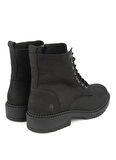 Hush Puppies Nubuk Siyah Erkek Bot Heilig