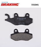 YARI METALİK FREN BALATASI / YAMAHA / YBR 250 / 250cc / ÖN  / 2007-2008-2009-2010-2011