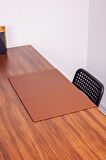 Turgut Office Deri Masa Sümeni Taba Kenar Korumalı 60x40cm