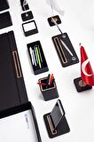 Turgut Office Pera Deri Sümen Takımı Full Set