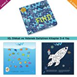 LEVEL-2 (3-4 Yaş) / IQ, Dikkati Güçlendirme Seti-Anasınıfı - TÜZDER Yayınları