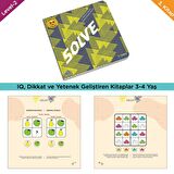 LEVEL-2 (3-4 Yaş) / IQ, Dikkati Güçlendirme Seti-Anasınıfı - TÜZDER Yayınları