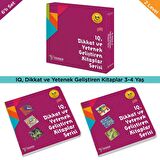 3-4 Yaş 6'LI SET / IQ, Dikkati Güçlendirme Seti Anasınıfı - TÜZDER Yayınları