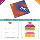3-4 Yaş 6'LI SET / IQ, Dikkati Güçlendirme Seti Anasınıfı - TÜZDER Yayınları