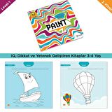 3-4 Yaş 6'LI SET / IQ, Dikkati Güçlendirme Seti Anasınıfı - TÜZDER Yayınları
