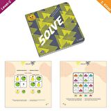 3-4 Yaş Level-2 (CUBE-FIND-SOLVE)  / IQ Dikkat Ve Yetenek Geliştiren Kitaplar Serisi