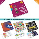 3-4 Yaş 6'lı SET / IQ Dikkat Ve Yetenek Geliştiren Kitaplar Serisi