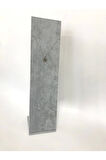 Yerli Üretim Moscow Model Süet Kumaş Gri Renk 40/10 Cm Ayaklı Takı Sergileme Standı