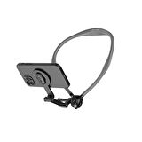 Lopard Eller Serbest Magnetik Boyun Askılı Telefon Tutucu — Bluetooth Kumanda, GoPro/İnsta360 Uyumlu