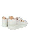 Bağcıklı Kadın Sneaker Ayakkabı BEJ