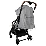 Bagi Gravity Autofold Grey Cosmo Travel Sistem Bebek Arabası Grey