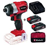 Einhell TE-CI 18 LI BL 2.5 Ah Çift Akülü Darbeli Vidalama Seti