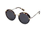 Freesbee Fresno Asetat Unisex Güneş Gözlüğü - GOLD TIGRIS BLACK