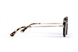 Freesbee Fresno Asetat Unisex Güneş Gözlüğü - GOLD TIGRIS BLACK