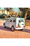 Benz G63 Koleksiyon Metal Araba 12cm Jip Beyaz