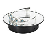 Unico Puluz Turntable 360Derece Elektrikli Döner Tabla Ürün Çekimi Vitrin İçin Stant İki Yönlü