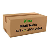 itina Kilitli Poşet Torba 6x7 cm 2000 Adet