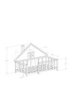 GİVAYO WOOD'S Hause Montessori Yatak Kapılı 100*200HAUSE CEVİZ