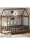 GİVAYO WOOD'S TEDDY CEVİZ 100*200 MONTESSORİ YATAK KAPILI