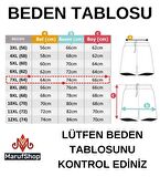 Erkek Büyük Beden 115 Kilo-185 Kilo Arası İçin Uygun Kargo Cepli Gabardin Şort Dekons Dark