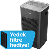 Gree Square Hava Temizleme Cihazı 3'lü Filtre H13 Hepa Filtre - Ultraviole A Işık