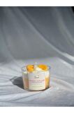 Jeane Candles Mandalina Vanilya Kokulu Pasty Cupcake Hediyelik Turuncu Aromaterapi Mum