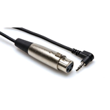 HOSA XLR (F)  3.5 mm TRS (M) Stereo Mikrofon kablosu, 1.5 Mt.