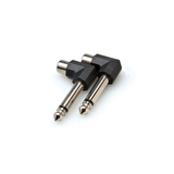 HOSA RCA (F)  1/4\'\' TS (M) adaptör (2 adet)