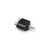HOSA Çift RCA (F)  3.5 mm. TRS (M) Çevirici