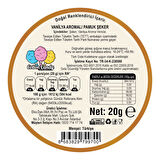 VANİLYA, ÇİLEK, LİMON AROMALI 3'LÜ GURME PAMUK ŞEKERLER