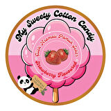 ÇİLEK AROMALI 6'LI GURME PAMUK ŞEKERLER