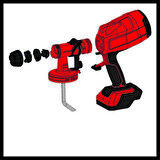 Einhell TC-SY 18/60 Li - Solo, Akülü Sprey Boya Sistemi