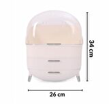 Piev House By House Çok Satan Süper 3 Lü Set Bir Arada Takı Fırçalık Makyaj Organizer