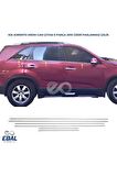 Kia Sorento Krom Cam Çıtası 6 prç. 2010 ve üzeri Paslanmaz Çelik