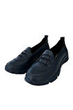 Ortopedik Kadın Yürüyüş Ayakkabısı LACİVERT