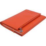 Victoria's Journals Not Defteri 14X20 Cm Zipco Clutch 80 Gram Turuncu 96 Yaprak Çizgili 211600