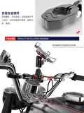 CNC Alüminyum Motosiklet Gidon Crossbar Ayarlanabilir Uzunluk