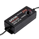 3-12V 5A Ayarlı Güç Adaptörü Led Ekran AC DC Değişken Gerilimli