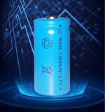 16340 CR123A 1300mAh 3.7V Li-on Şarjlı Pil 500-800 Cycle