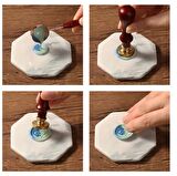 Mühür Mumu 50 Davetiye İçin 150 Boncuk Model: 17 Sisli Yağmur